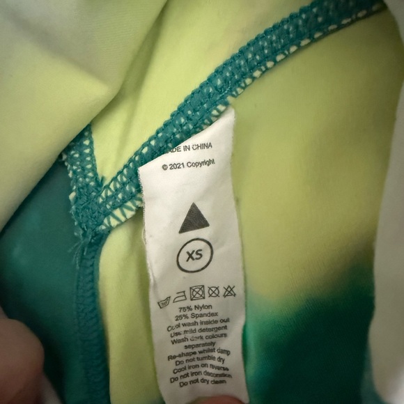 Vitality (previously Balance athletica) Tie-Dye High-Waist Women’s Bike Shorts - Picture 5 of 5